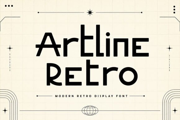 Artline Retro: A Modern Display Font for Digital Branding