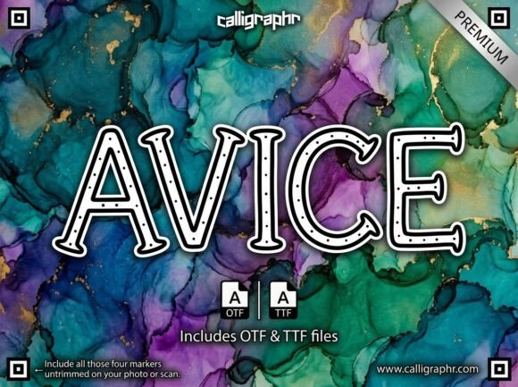 Avice: A Vintage Display Typeface That Lifts Digital Headlines