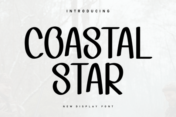 Coastal Star: A Sweet Handwritten Display Font for Makers