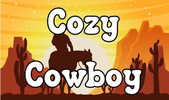 Cozy Cowboy: A Warm, Rustic Display Font for Small Business Branding