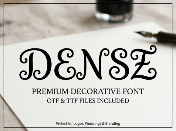 Dense: A Premium Display Font for Scroll-Stopping Brand Moments
