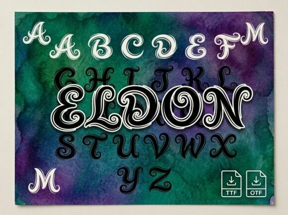 Eldon: A Mystical Display Font for Scroll-Stopping Campaigns
