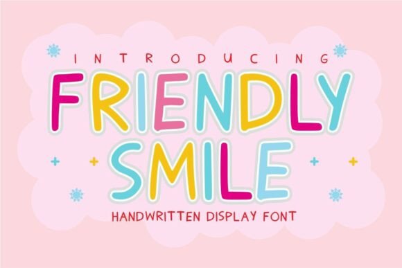 Friendly Smile: A Display Font That Feels Like a Handwritten Hello