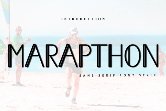 Marapthon: A Display Font That Feels Like a Design Discovery