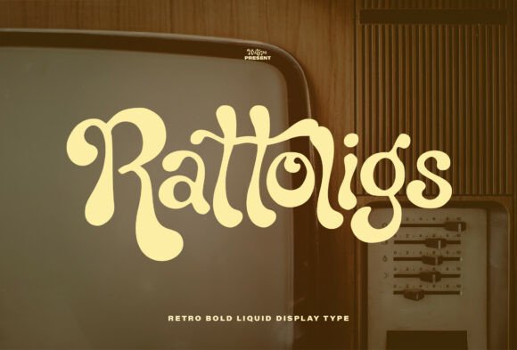 Rattoligs: A Retro Display Font That Pops—Without Breaking Readability