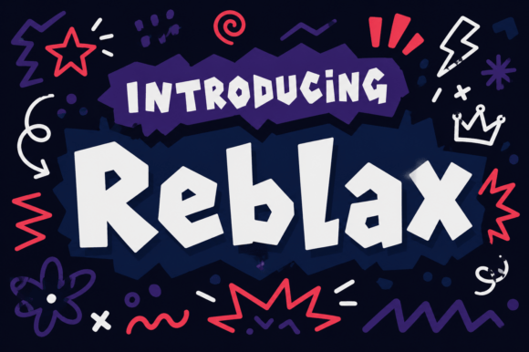 Reblax: A Bold Display Font That Elevates Digital Branding