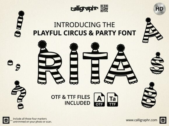 Rita Display Font for Warm, Memorable Branding