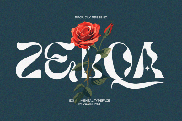 Zelqa: A Display Typeface That Speaks Before You Read